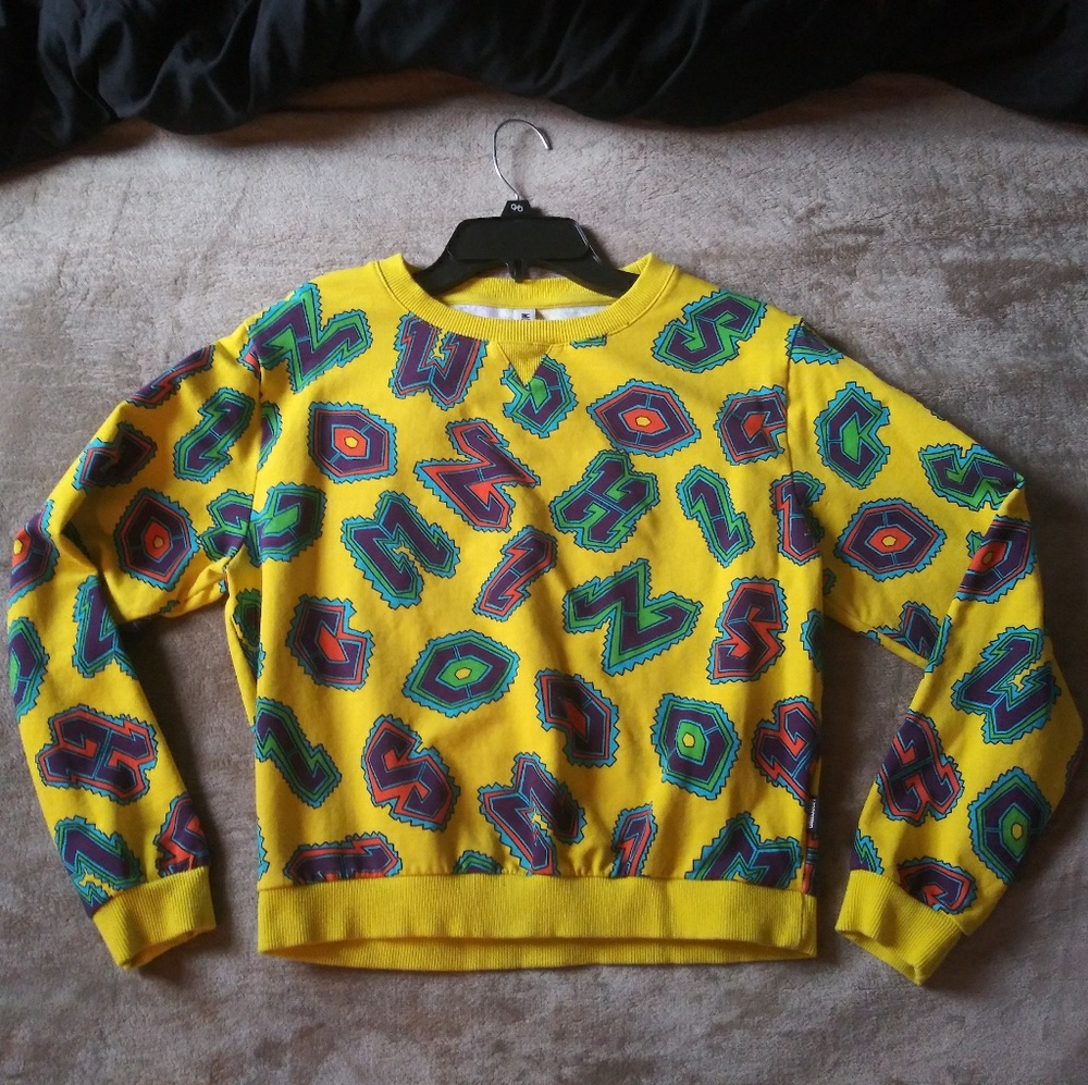 Moschino Swim Yellow Sweatshirt
